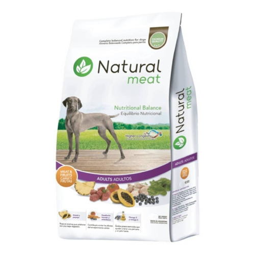 Alimento Natural Meat  para perro adulto todos los tamaños sabor mix en bolsa de 7 kg