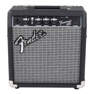 Amplificador Fender Frontman Series 10g Transistor Para Guitarra De 10w Color Negro/plata 120v