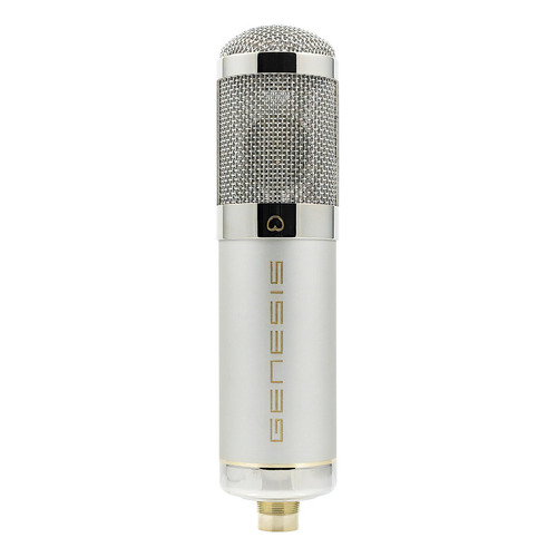 Micrófono de condensador con válvula Mxl Genesis Heritage Edition, color plateado