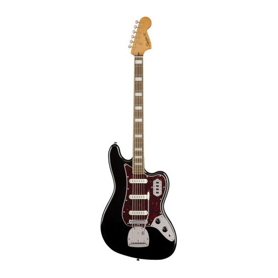 Classic Vibe Bass Vi Squier Color Negro Material Del Diapasón Indian Laurel Orientación De La Mano Diestro