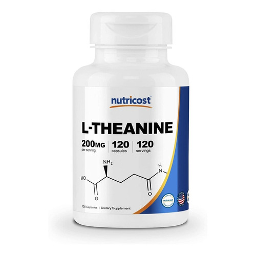 L Theanine L Teanina Premium Salud Emocional 200 Mg 120 Caps