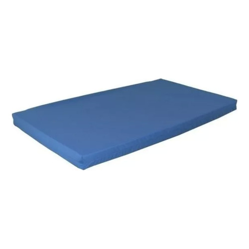 Colchón-colchoneta Individual Medidas  190x90x10cm Para Yoga Color Azul