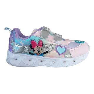 Zapatillas Footy Minnie Con Luces Led Disney Funny Store 