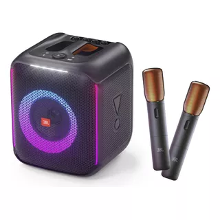 Parlante Inalámbrico Bluetooth Jbl Partybox Encore Microfono Color Negro