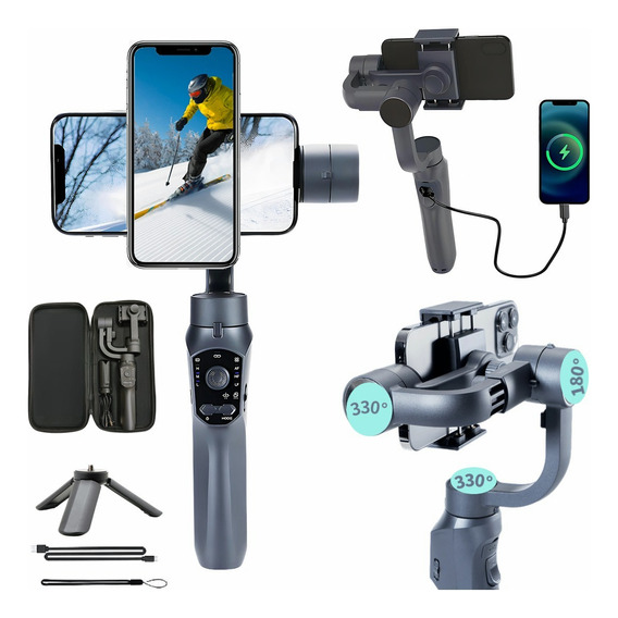 Soporte Estabilizador Gimbal Plegable Para Celulares Camara 