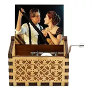  Caja Musical  Madera - Titanic
