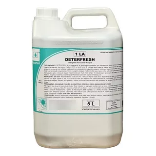 Detergente Lavar Roupas Deterfresh Spartan 5l C/ Branqueador