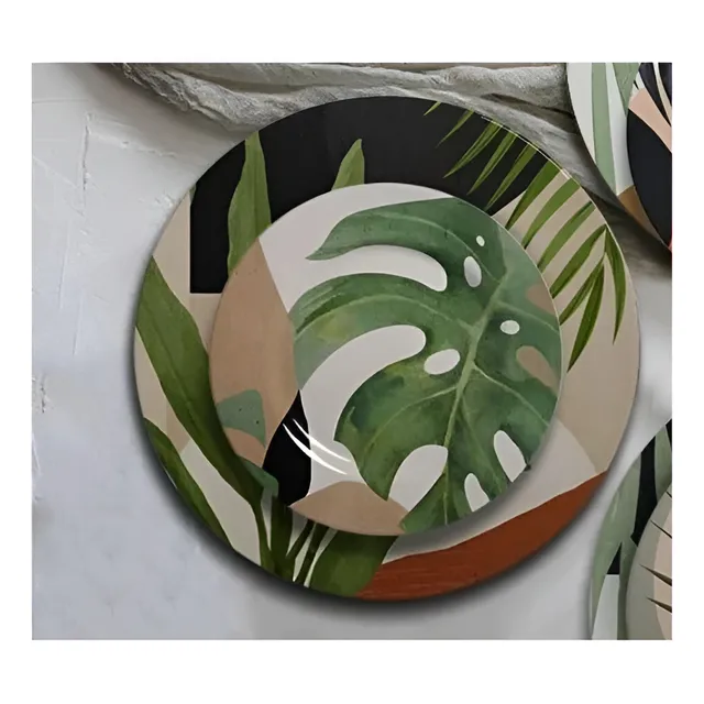 Conjunto de Pratos Sobremesa Atlântica Alleanza