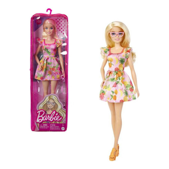 Muñeca Barbie Fashionista Estuche #181 Mattel - Art. Fbr37