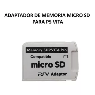 Adaptador De Memoria Micro Sd Para Ps Vita