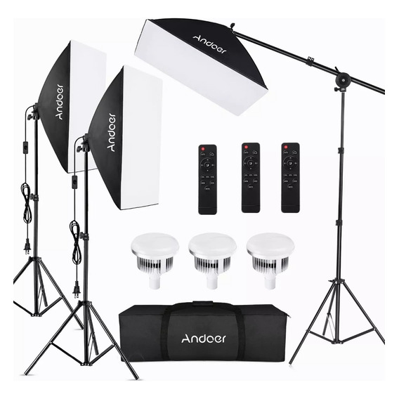 Kit De Control Remoto Softbox De Alta Calidad Para Estudio F