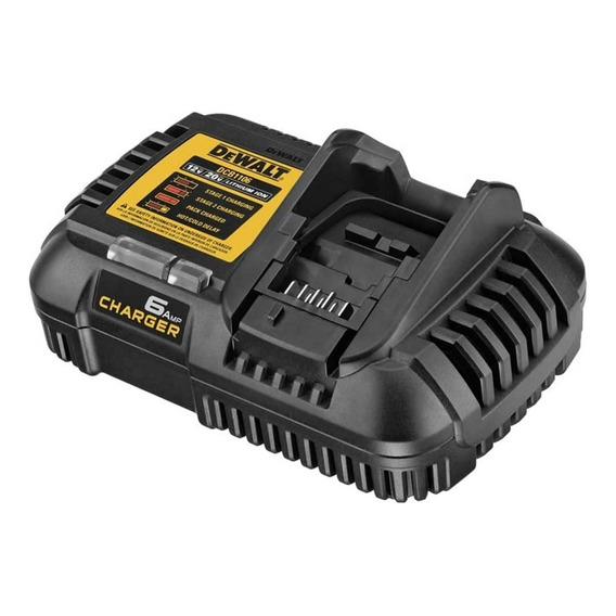 Cargador Bateria Dewalt 12-20v Ion Litio 1,5-6ah Dcb1106-ar