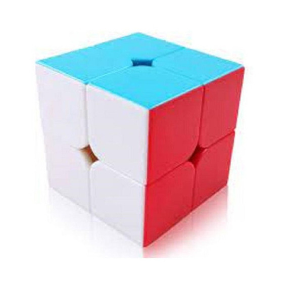 Cubo mágico cúbico de cubos mágicos piezas Qiyi Cubo mágico 2x2 profissional qiyi s stickerless