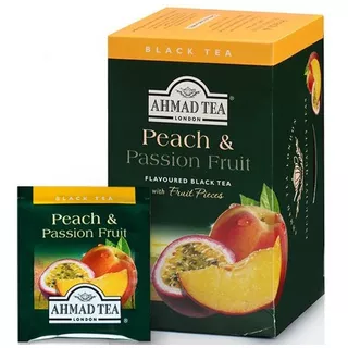 Tea Ahmad Pack 40s Peach & Passion Fruit - Durazno Maracuya