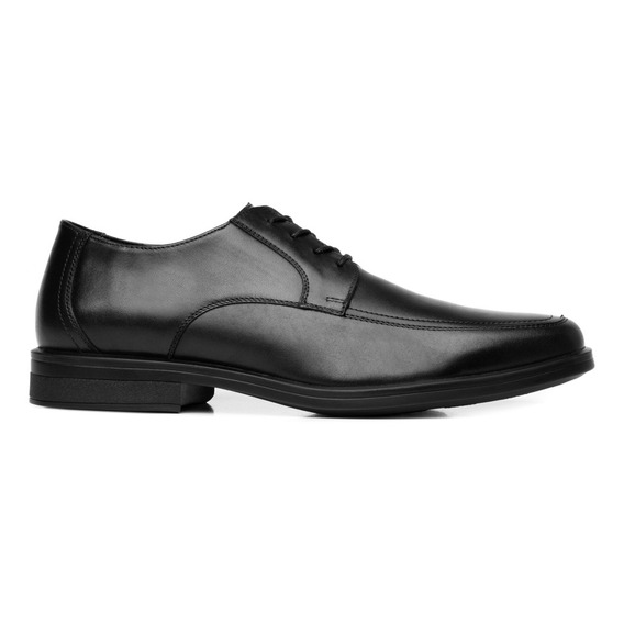 Zapato Derby  Flexi Para Hombre Estilo 407802 Negro