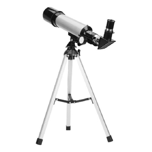Telescopio Monocular Con Tripode 90x - 360x50mm Tecnolab Color Gris