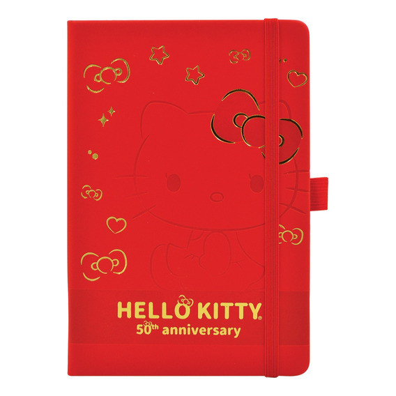 Libreta De Notas Premium Hello Kitty Con Elástico Danpex