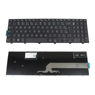 Teclado P/ Dell Inspiron 15-3000 Modelo 15-3567 Pk1313g1a32