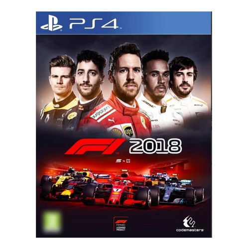 F1 2018  Standard Edition Codemasters PS4 Digital