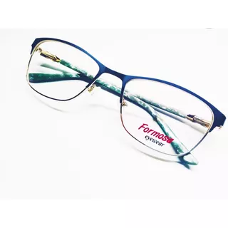 Lentes Gafas Anteojos Armazones Dama Mujer Metal 3039 C 4 