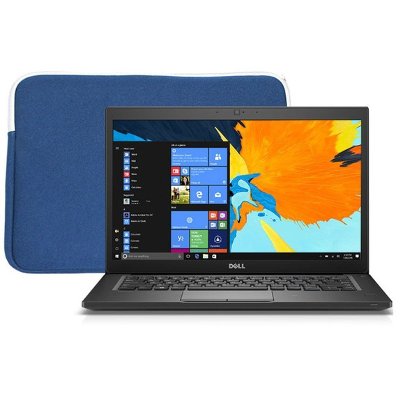 Notebook Dell 7480 I5-6300u 14  8gb 256gb Win10pro + Funda