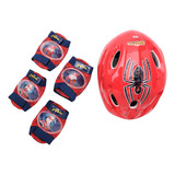 Set De Proteccion Spiderman Ts Rodilleras Y Coderas