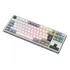 Teclado Mecánico Royal Kludge R87 Pro Rgb Halfgrey S Brown Ñ Teclado Half Grey Idioma Español España