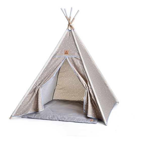 Tipi (teepee) Niños Modelo Moonstar + Playmat + Bolso