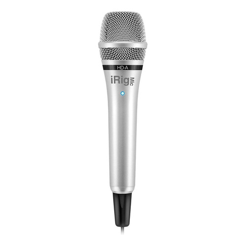 Micrófono Digital Para Android Y Pc Irig Mic Hd-a Ik Multime Color 52053