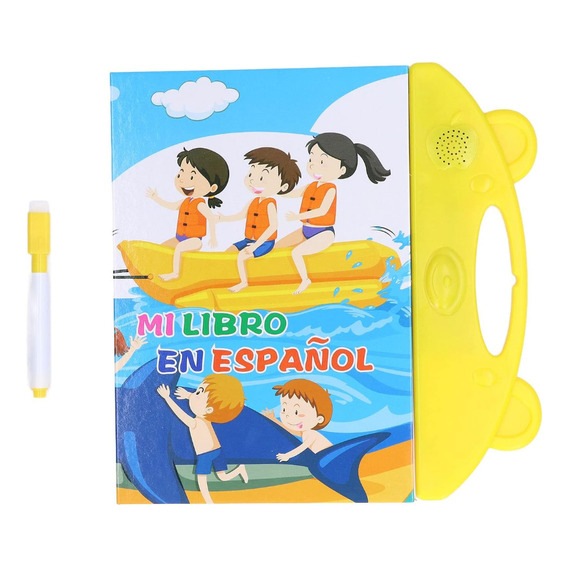 Libro Aprendizaje Didáctico Interactivo Para Niños Español