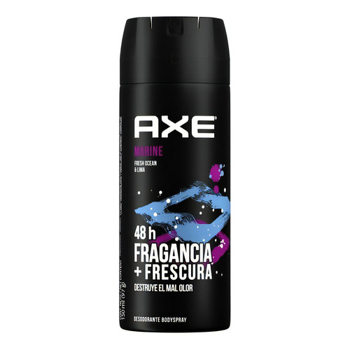 Axe Marine Fresh Ocean & Lima Desodorante En Aerosol Hombre