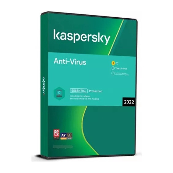 Licencia Original Kaspersky Antivirus - 1 Pc 1 Año