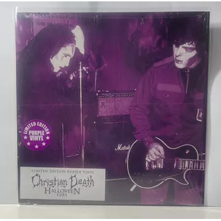 Vinil - Christian Death  Halloween 1981 - Lp Purple 