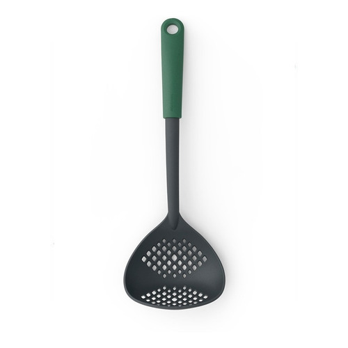 Cucharón Ranurado Nylon Negro/verde Brabantia Color Verde