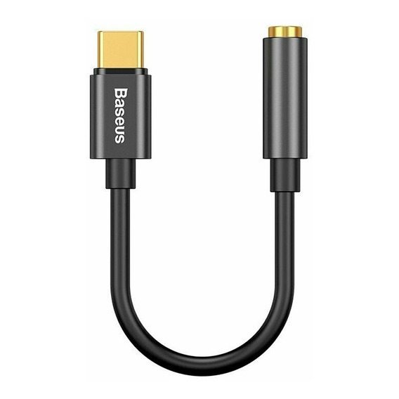 Adaptador Audio Audifono Baseus Usb Tipo C Jack 3.5mm