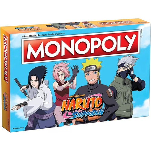 Juego De Mesa Monopoly Naruto Shippuden