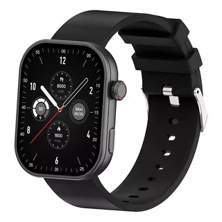 Relógio Smartwatch Com Botão Fitness Haiz My Watch 2 Pro Cor Da Caixa Preto