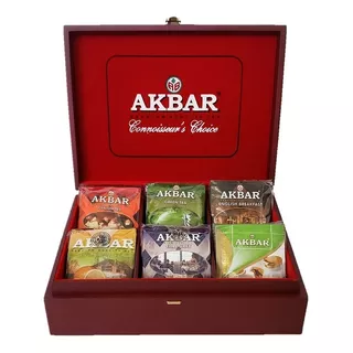 Caja Madera Te Akbar 60 Té. Envío Gratis