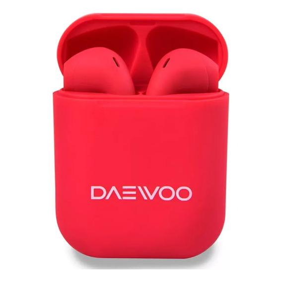 Auriculares in-ear inalámbricos Daewoo TWS Prix DW-PR431 rojo