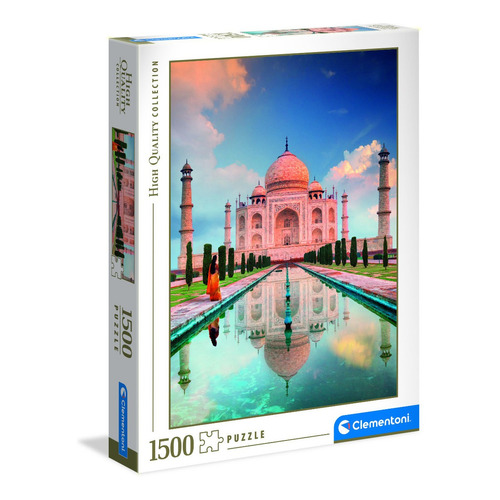 Taj Mahal India Rompecabezas 1500 Pz Clementoni Arquitectura