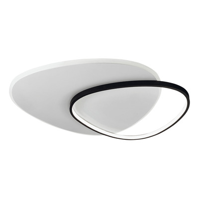 Plafon Led Montana Negro 48w Diseño Moderno Tendencia Dab