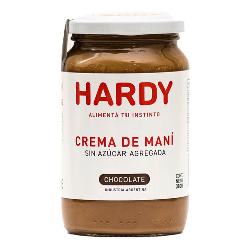 Hardy crema de mani con chocolate 380 gr