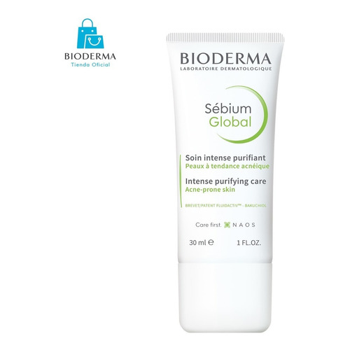 Bioderma Sébium Global Elimina Y Previene Imperfecciones 30m Tipo de piel Piel con tendencia acnéica