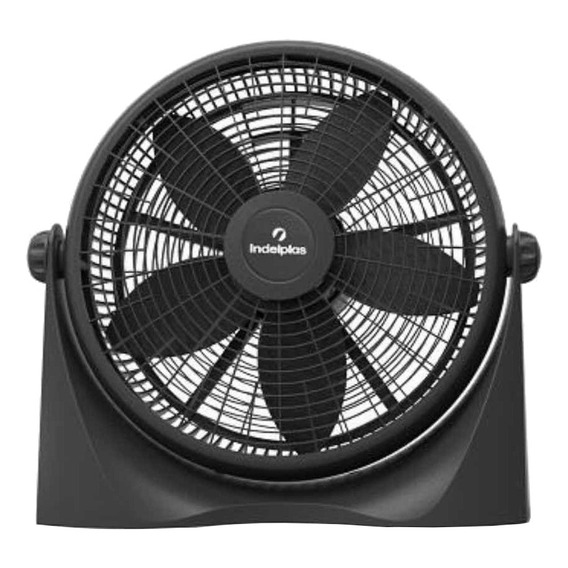 Turbocirculador 16 Pulgadas Indelplas Iv16 60w 3 En 1 Estructura Negro Aspas Negro