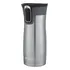 Vaso térmico West Loop de acero inoxidable de 473 ml, color plateado Contigo