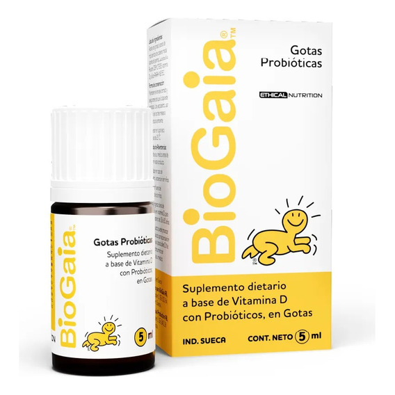 Biogaia Gotas Probioticas Vitamina D Suplemento Dietario 5ml