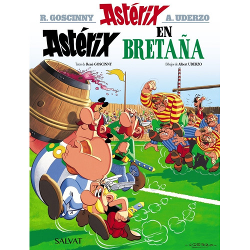 Nº08 Asterix En Bretaña, de Goscinny; Uderzo. Serie N/a, vol. Volumen Unico. Editorial LIBROS DEL ZORZAL, edición 1 en español, 2021