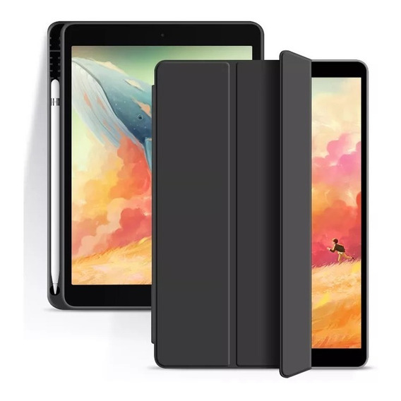 Carcasa Smart Cover Para iPad 10.9 2022 10gen +ranura Pencil