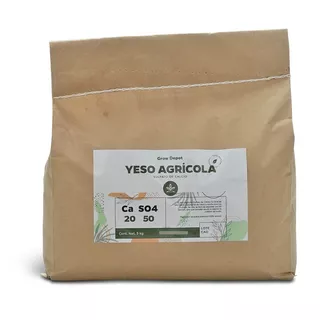Yeso Agrícola (sulfato De Calcio) 5 Kg
