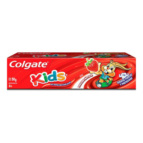 Pasta dental infantil Colgate Kids Fresantástico en crema sin gluten 50 g